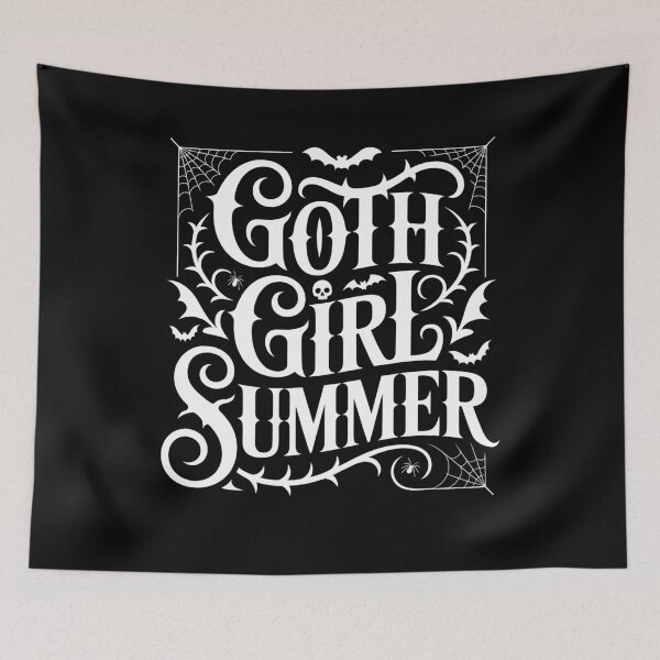 Item preview, Goth Girl Summer Funny Goth Gift for Gothic Women designed and sold by Say It With Ink.