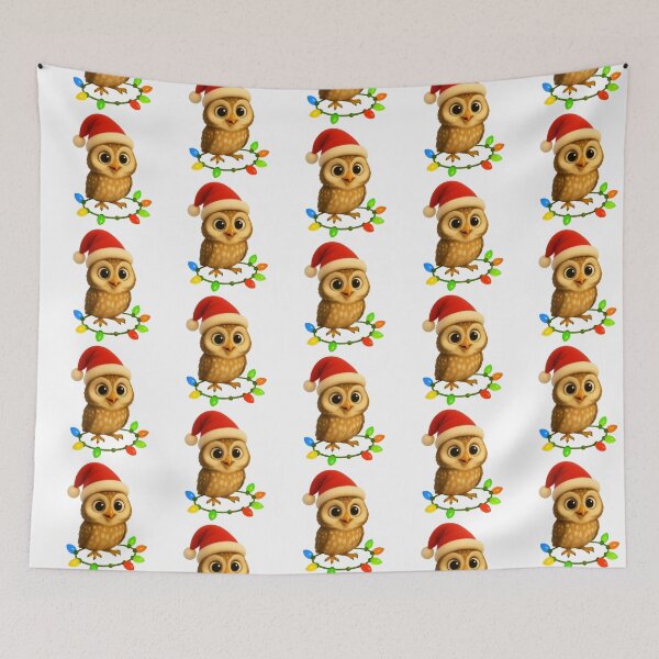 Item preview, Christmas Elf Owl designed and sold by Sillytoe.
