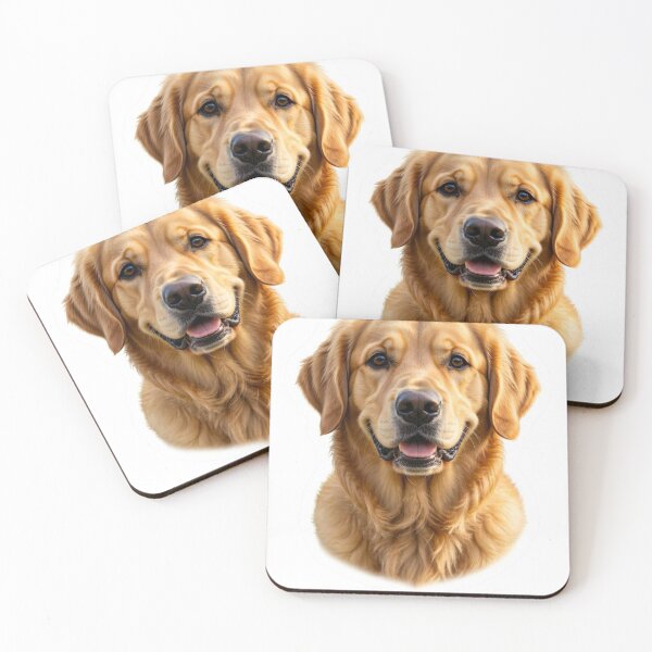 Item preview, Golden Retriever Head Sticker | Realistic Dog Face designed and sold by FalistY.