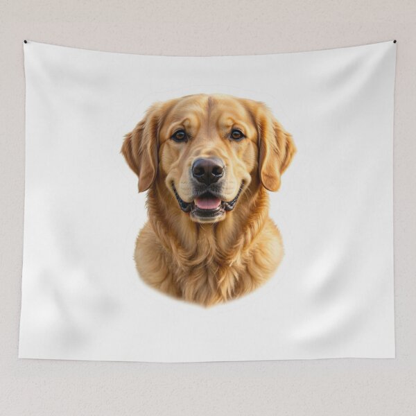 Item preview, Golden Retriever Head Sticker | Realistic Dog Face designed and sold by FalistY.