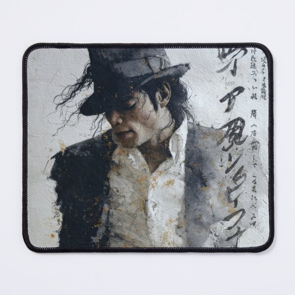 Item preview, Smooth Man in the Reflection Sumi-e designed and sold by AnimeArsenalPrints.