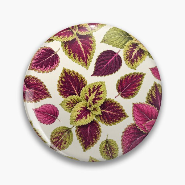 Item preview, Vibrant Coleus Botanical Leaf Pattern designed and sold by NaphDesigns.