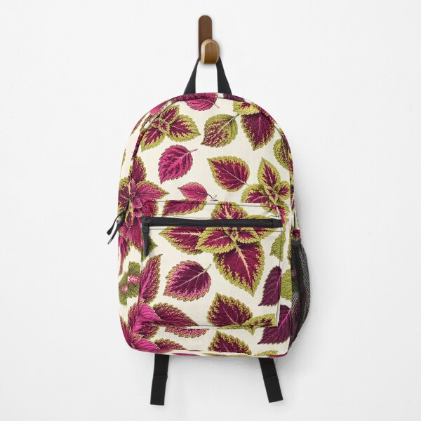 Item preview, Vibrant Coleus Botanical Leaf Pattern designed and sold by NaphDesigns.