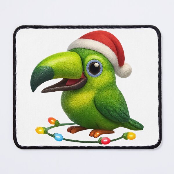 Item preview, Christmas Emerald Toucanet designed and sold by Sillytoe.