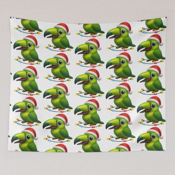 Item preview, Christmas Emerald Toucanet designed and sold by Sillytoe.