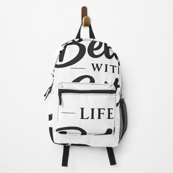 Item preview, Life is Better with Cats - Elegant Black Cat Silhouette and Typography designed and sold by mimouna00.