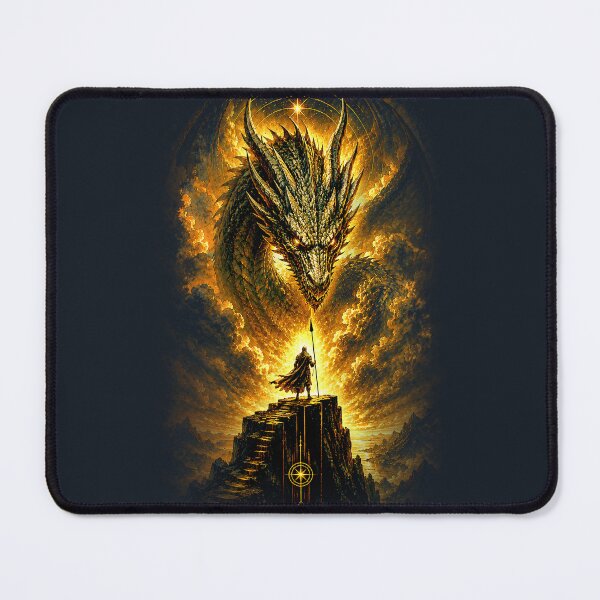 Item preview, The Dragon and the Spear designed and sold by Sanctum Icons.