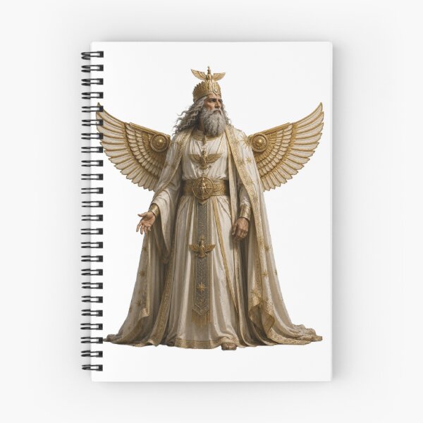 Item preview, Ahura Mazda Persian God Wisdom Light Creation Mythology Design designed and sold by The Dark Files.