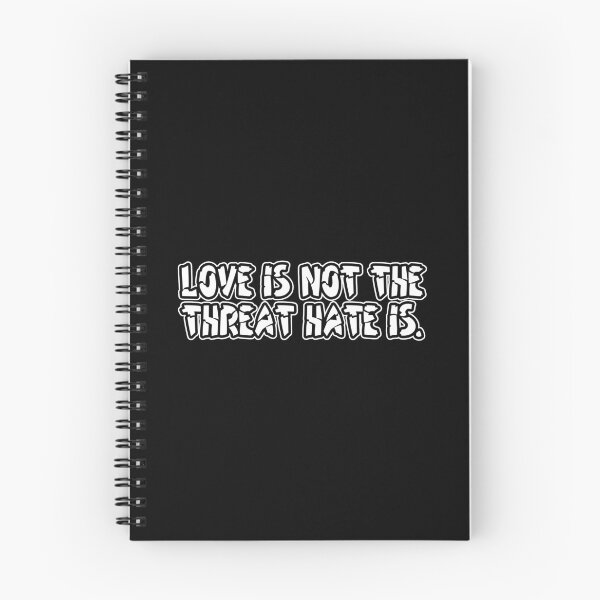 Item preview, Love is Not The Threat Hate is designed and sold by Grace-Cop.