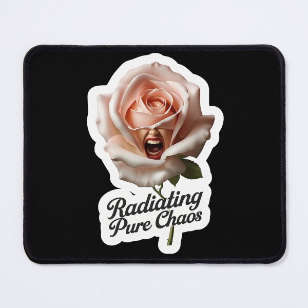 Item preview, Radiating Pure Chaos Screaming Flower designed and sold by MoodPeel_ .