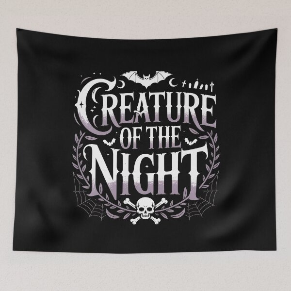 Item preview, Creature of the Night Gothic Gift for Night Owls designed and sold by Say It With Ink.