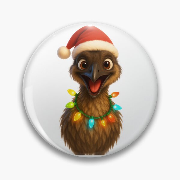 Item preview, Christmas Emu designed and sold by Sillytoe.