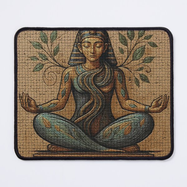 Item preview, Egyptian Mosaic Serenity – Ancient Meditative Art designed and sold by zoliartdesign.
