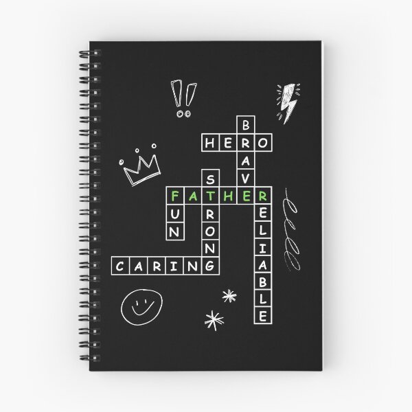 Item preview, Father Crossword Design | Fathers Day, Birthday Gift designed and sold by HiPatti.