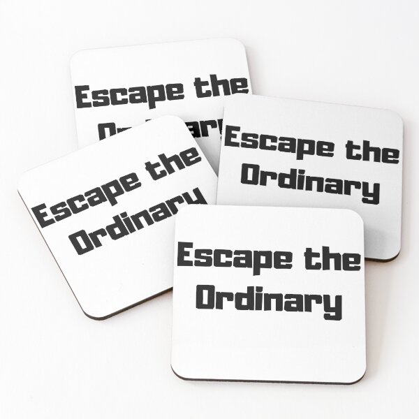 Item preview, Escape the Ordinary Travel Quote Design designed and sold by Gregorio26.