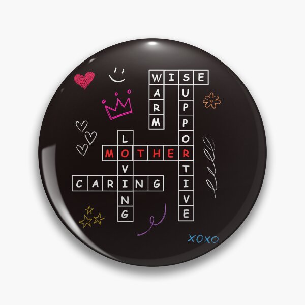 Item preview, Mother's Day crossword Gift | Mum scribble design  designed and sold by HiPatti.