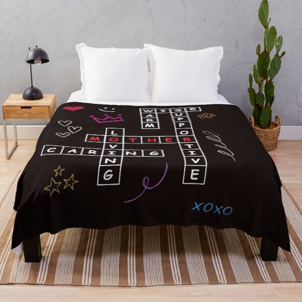 Item preview, Mother's Day crossword Gift | Mum scribble design  designed and sold by HiPatti.