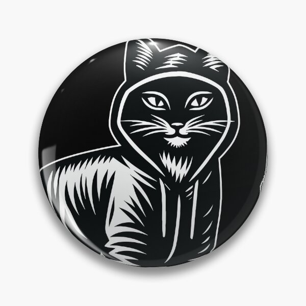 Item preview, Knowing | Hoodie Black Cat | Punk Rock designed and sold by ScientiaAcLabor.