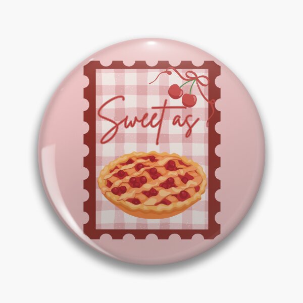 Item preview, Sweet As Cherry Pie Stamp designed and sold by SundaySkies.