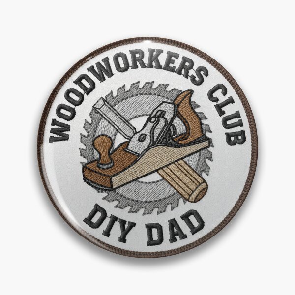 Item preview, Woodworkers Club DIY Dad Patch designed and sold by Teeny Quities.