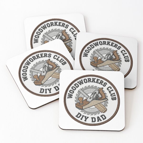 Item preview, Woodworkers Club DIY Dad Patch designed and sold by Teeny Quities.