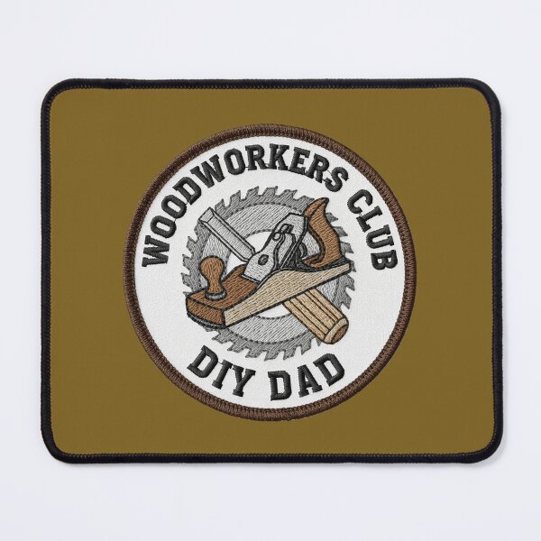 Item preview, Woodworkers Club DIY Dad Patch designed and sold by Teeny Quities.