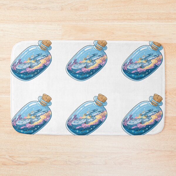 Item preview, Starship in a bottle designed and sold by MendaciousMina.