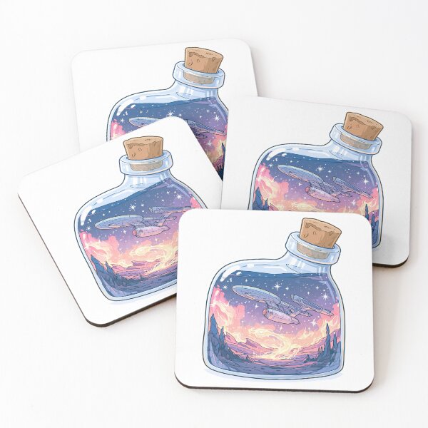 Item preview, Starship in a bottle designed and sold by MendaciousMina.