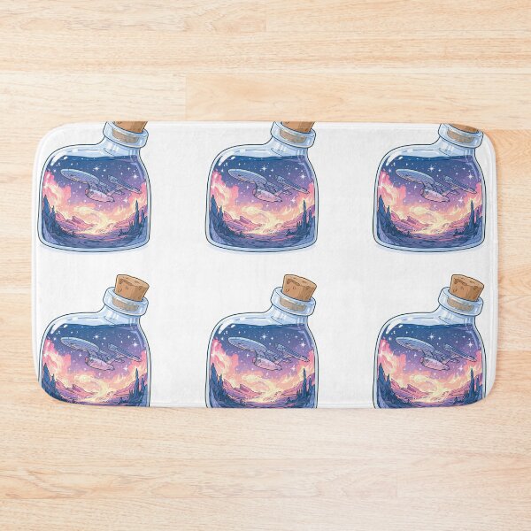 Item preview, Starship in a bottle designed and sold by MendaciousMina.