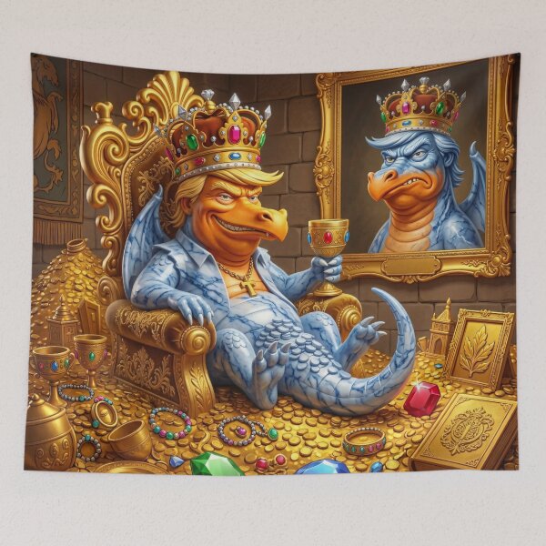 Item preview, Eastern Blue King Dragon designed and sold by Eclectic Monkey.