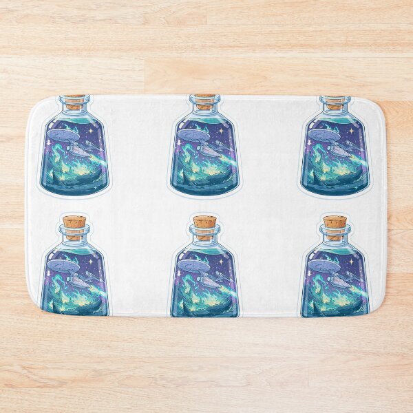 Item preview, Starship in a bottle designed and sold by MendaciousMina.