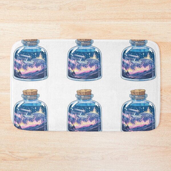 Item preview, Starship in a bottle designed and sold by MendaciousMina.