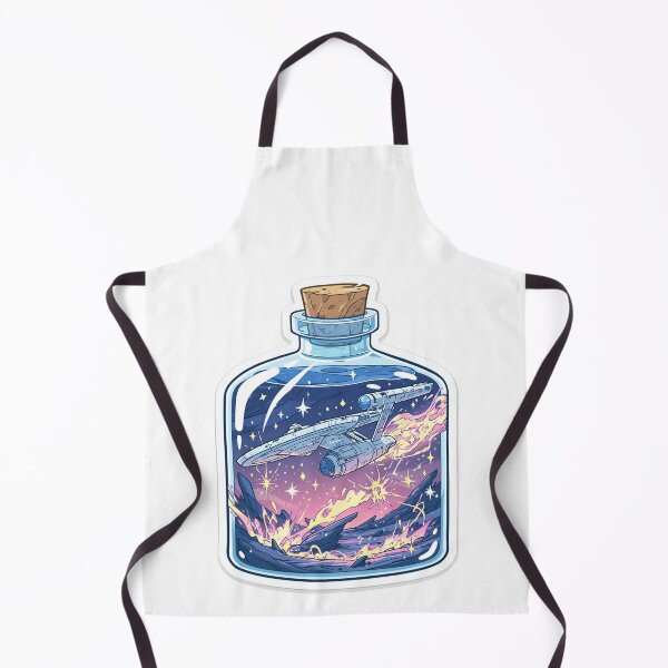 Item preview, Starship in a bottle designed and sold by MendaciousMina.