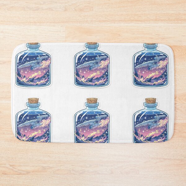 Item preview, Starship in a bottle designed and sold by MendaciousMina.