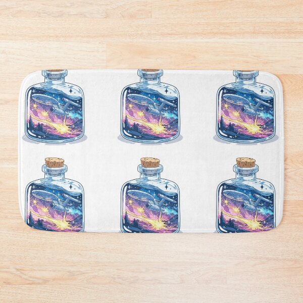 Item preview, Starship in a bottle designed and sold by MendaciousMina.
