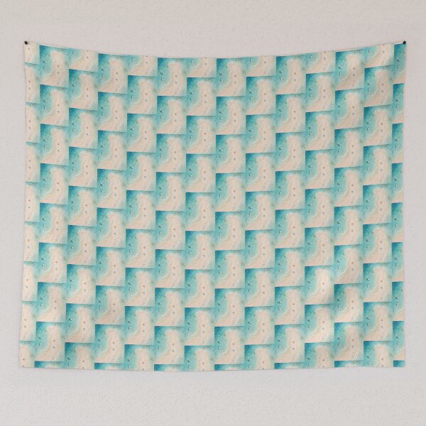 Item preview, Tropical Beach Aerial View – Coastal Summer Aesthetic Wall Art designed and sold by LoveNurseries.