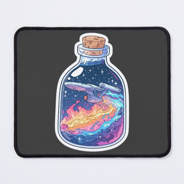 Item preview, Starship in a bottle designed and sold by MendaciousMina.