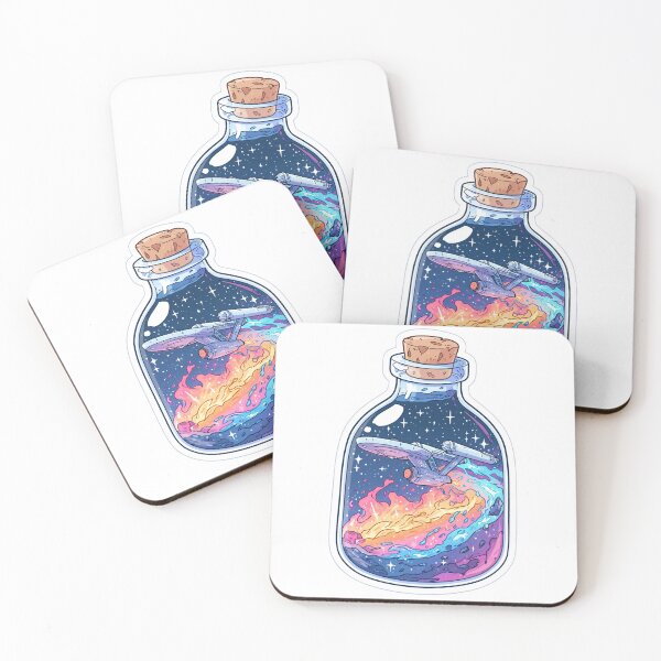 Item preview, Starship in a bottle designed and sold by MendaciousMina.