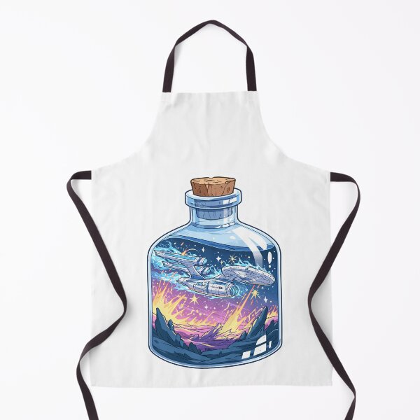 Item preview, Starship in a bottle designed and sold by MendaciousMina.
