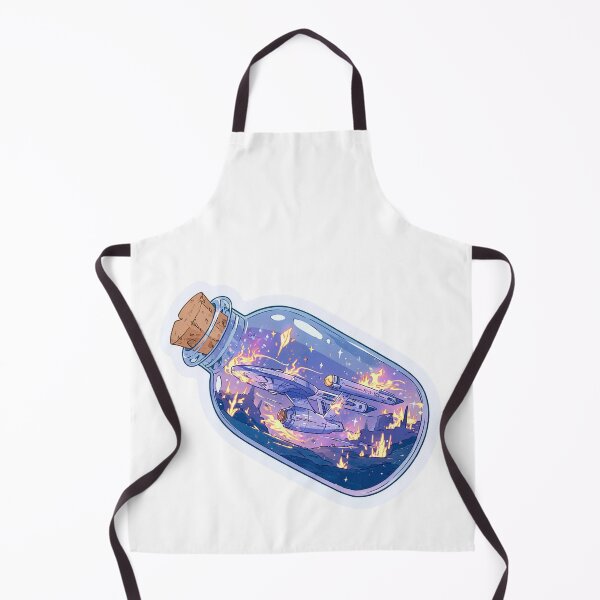 Item preview, Starship in a bottle designed and sold by MendaciousMina.