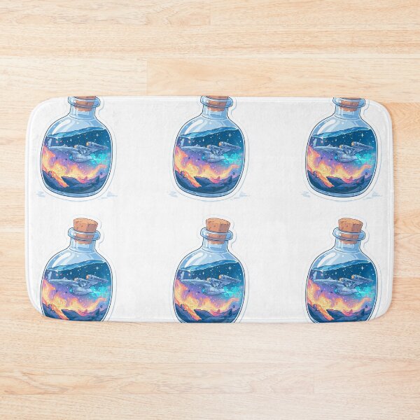 Item preview, Starship in a bottle designed and sold by MendaciousMina.
