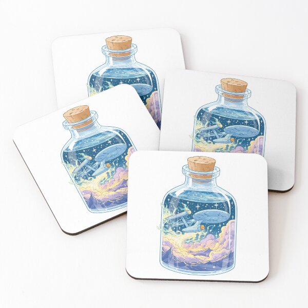 Item preview, Starship in a bottle designed and sold by MendaciousMina.