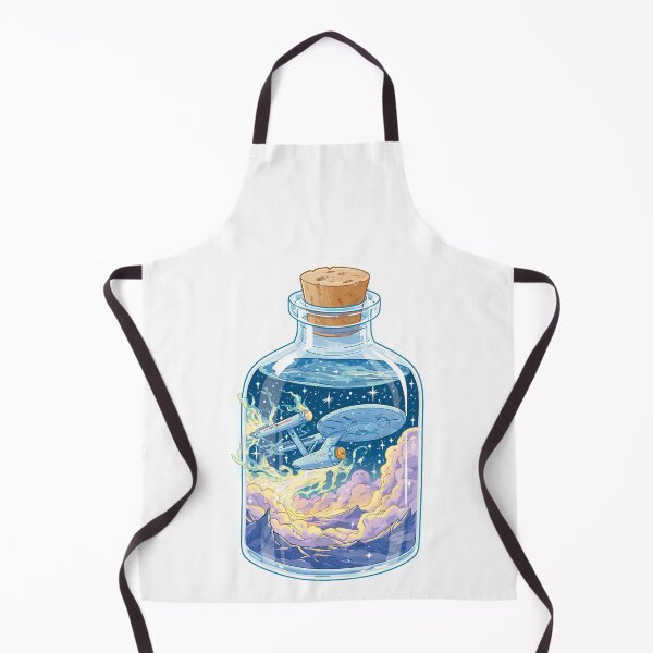 Item preview, Starship in a bottle designed and sold by MendaciousMina.