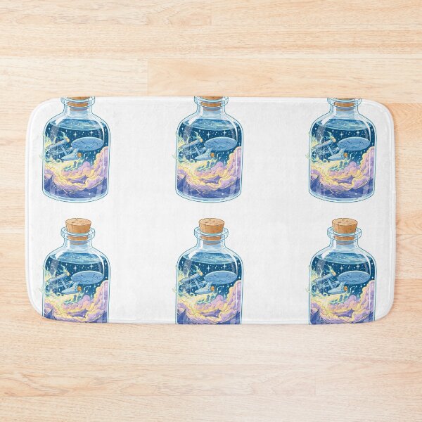 Item preview, Starship in a bottle designed and sold by MendaciousMina.