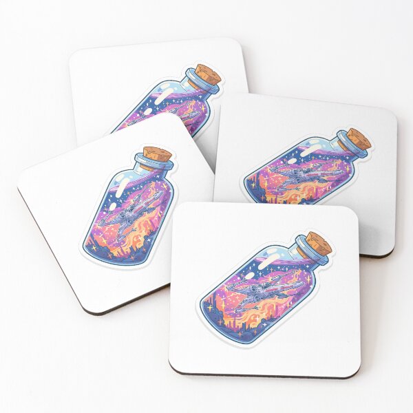 Item preview, Spaceship in a bottle designed and sold by MendaciousMina.