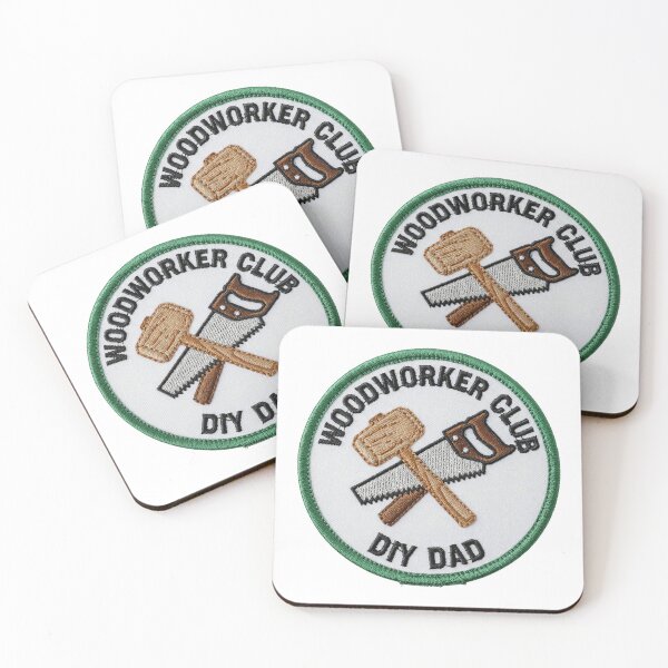 Item preview, Woodworker Club DIY Dad Patch designed and sold by Teeny Quities.