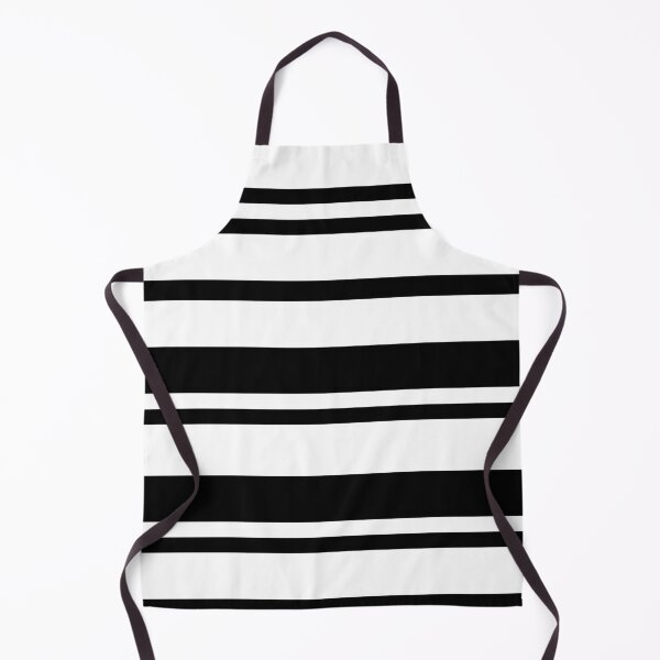 Item preview, Black and White Horizontal Abstract Stripes designed and sold by TwelveParties.