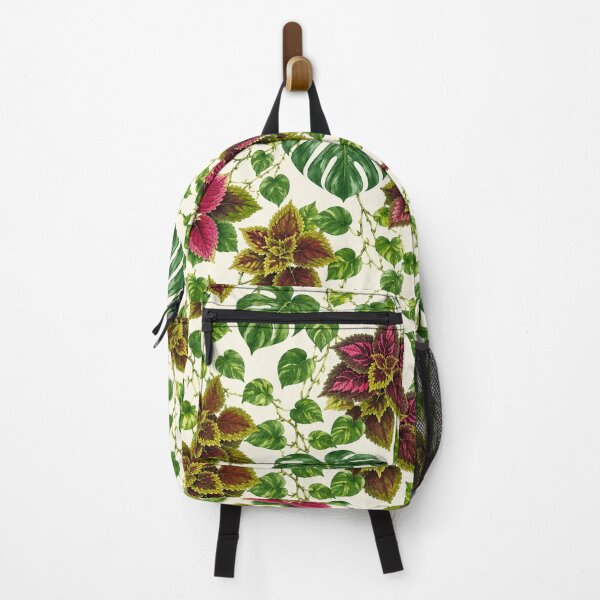 Item preview, Tropical Monstera Coleus Pothos Botanical Pattern designed and sold by NaphDesigns.