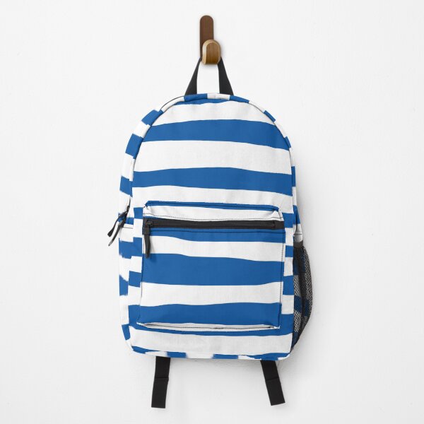 Item preview, Flowing Horizontal Stripes Blue and White designed and sold by tonymagnerart.