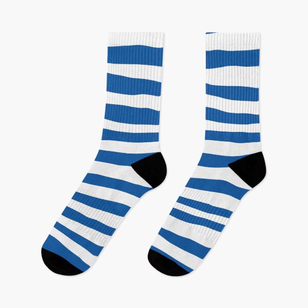 Item preview, Flowing Horizontal Stripes Blue and White designed and sold by tonymagnerart.